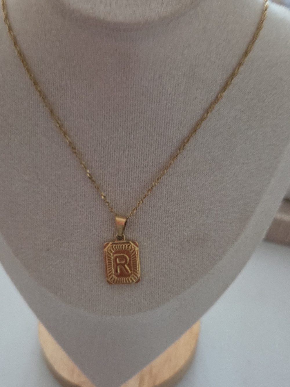 Plunder Black Lable Initial Jewelry